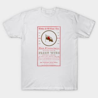 1860 Clipper Ship Fleet Wing T-Shirt